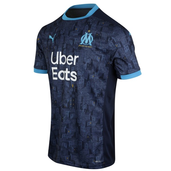 Thailand Trikot Marseille Auswarts 2020-21 Blau